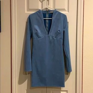 Blue Suede Fashion Nova Dress: NEVER WORN